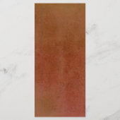 Pampas Gras Bloem Terracotta Menu (Achterkant)