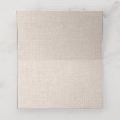Pampas gras boho rozen placecard (Binnenkant ongevouwen)