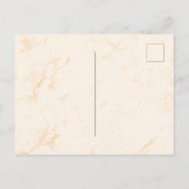 Pampas gras roos blush first holy communis uitnodiging briefkaart (Achterkant)