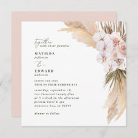 Pampas graspalm gedroogd botanische roze rustige r