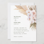 Pampas graspalmfoliage orchid modern rustig (Voorkant)