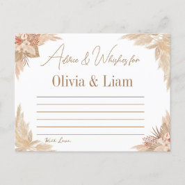 Pampas Grass Advice & Wishes Vrijgezellenfeest Kaa Briefkaart