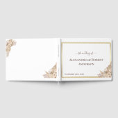 Pampas Grass Aquarelle Mariage Livre d'hôtes (Complet)