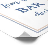 Pampas Grass Arch Momosa Bar Boy Poster (Hoek)