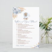 Pampas grass Boho Beer Wat zit er in je telefoonsp (Staand voorkant)