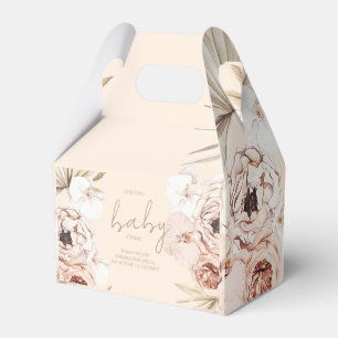 Pampas Grass Boho Bohemian Baby shower Bedankdoosjes