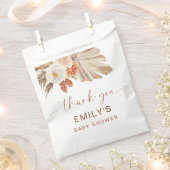 Pampas Grass Boho Dank u Desert Baby shower Bedankzakje (Geknipt)