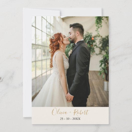 Pampas Grass Boho Terracotta Faire-part de mariage (Dos)