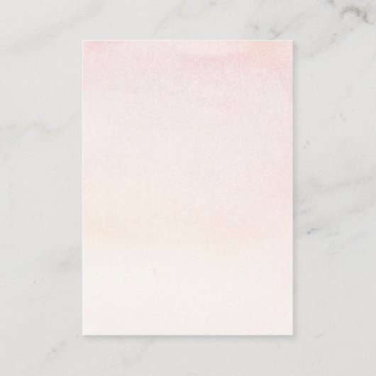 Pampas Grass Diaper Raffle Ticket Informatiekaartje (Achterkant)