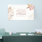 Pampas Grass Dried Palms Boho Vrijgezellenfeest Spandoek (Beurs)