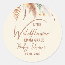 Pampas Grass Een Little Wildflower Baby Meisje Dou