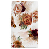 Pampas Grass en Rust Terracotta Flowers Elegant Klein Cadeauzakje (Voorkant)