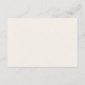 Pampas Grass Enclosure Card Informatiekaartje (Achterkant)