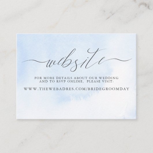 Pampas Grass Floral Mariage site Carte de visite (Devant)