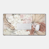 Pampas Grass Floral Tropical Jungle (Clavier et souris)