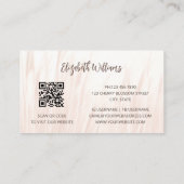 Pampas Grass Foto | Visitekaartje QR-code (Achterkant)