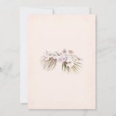 Pampas Grass Gender Reveal Party Invitation (Dos)