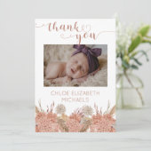 Pampas Grass Girl 4 Photo Collage Douche Merci (Debout devant)