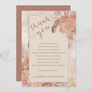 Pampas Grass   Hydrangeas Baby shower Merci