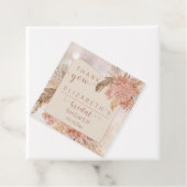 Pampas Grass | Hydrangeas Vrijgezellenfeest Hartel Bedankjes Labels (In situ)