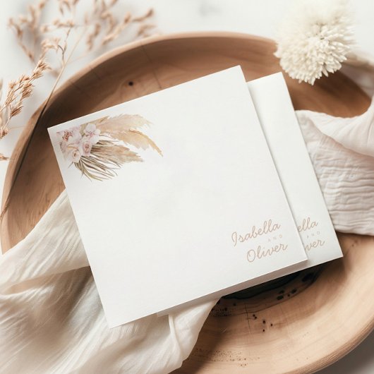 Pampas Grass Napkins Servet