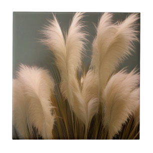Pampas Grass Photo Realistic Tegeltje