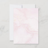 Pampas Grass | Roos Blooms Baptisme Foto bedankt (Achterkant)