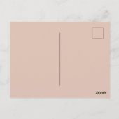 Pampas Grass RSVP-kaarten Briefkaart (Achterkant)