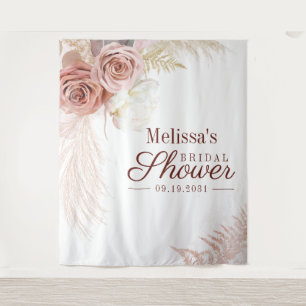 Pampas Grass Vrijgezellenfeest Photo Booth Backdro Wandkleed