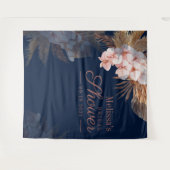 Pampas Grass Vrijgezellenfeest Photo Booth Backdro Wandkleed (Voorkant (horizontaal))