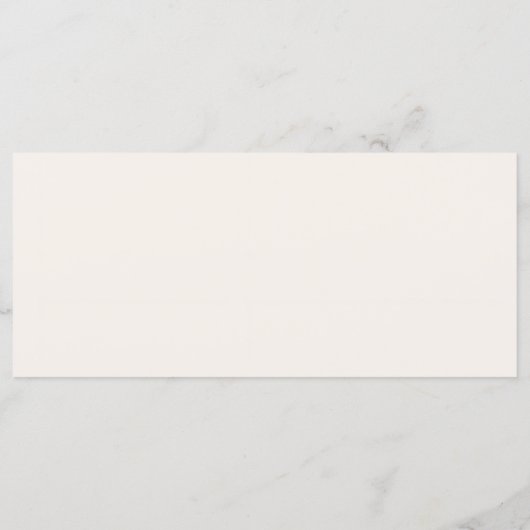 Pampas Grass Wedding Menu Card (Dos)