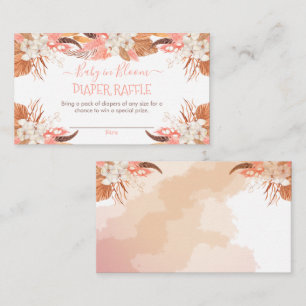 Pampas Grass   Wit-orchidee bloemen — luierspoelin Informatiekaartje