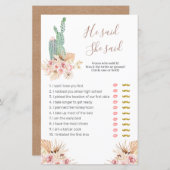 Pampas Grass zei dat ze games zei (Voorkant / Achterkant)