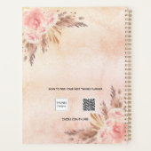 Pampas herbe fleurons or rose nom 2025 (Dos)