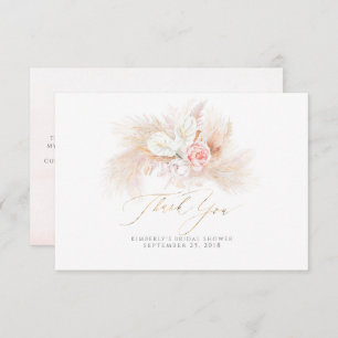 Pampas Herbe Rose Floral Petit Merci