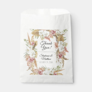 Pampas Palm Loof Wit Blozen Bloem Rustieke Boho Bedankzakje
