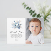 pampas première communion photo carte de remerciem (Debout devant)