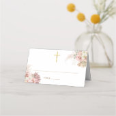 Pampasgras Bloemen Eerste Heilige Communie (Voorkant)