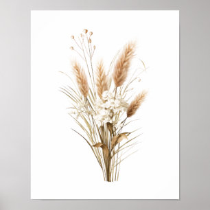 Pampasgras Boho Botanische Neutrale Decoratie Post