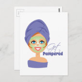 Pampered ophalen briefkaart (Voorkant / Achterkant)