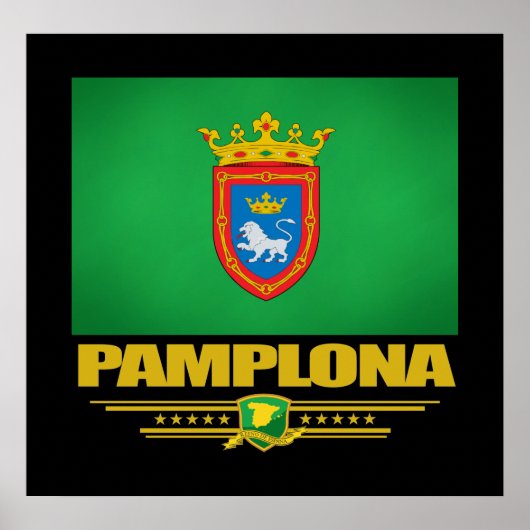 Pamplona Poster (Voorkant)
