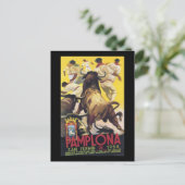 Pamplona San Fermin Briefkaart (Staand voorkant)