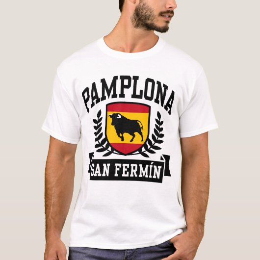 Pamplona San Fermin T-shirt (Voorkant)