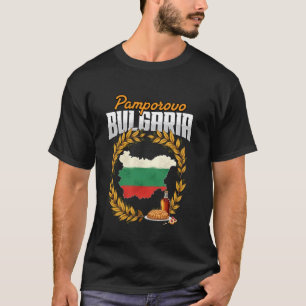Pamporovo Bulgarije Vlag Souvenir T-shirt