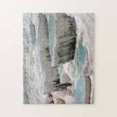 Pamukkale Blue & White Pools - Turkije Legpuzzel (Verticaal)
