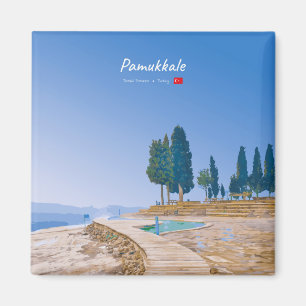 Pamukkale, Turkije - Thermische baden Magneet