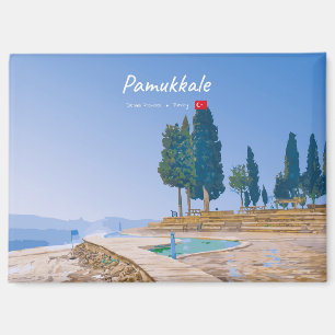 Pamukkale, Turkije - Thermische baden Magneet