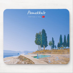 Pamukkale, Turkije - Thermische baden Muismat