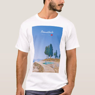 Pamukkale, Turkije - Thermische baden T-shirt