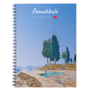 Pamukkale, Turkije - Thermische Poelen Notitieboek